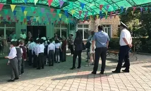 Ленин районундагы мектептерде милиция күчөтүлгөн тартипте иш алып барууда