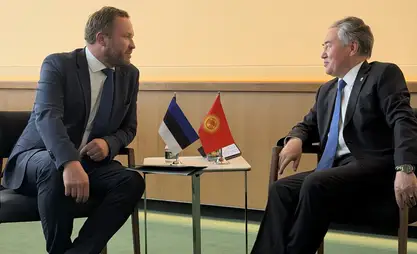 Кыргызстан менен Эстония саясий диалогду күчөтөт