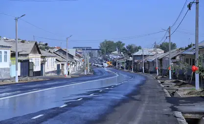 Ошто жаңы жол, тротуар жана көпүрөлөр пайдаланууга берилди