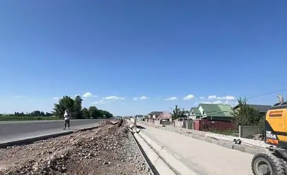 Лебединовка – ГЭС-5 жолунда асфальт төшөө толук аяктады