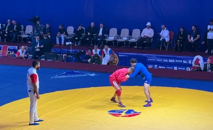 Көчмөндөр оюндарында самбо боюнча Феликс Уланбеков чемпион болду