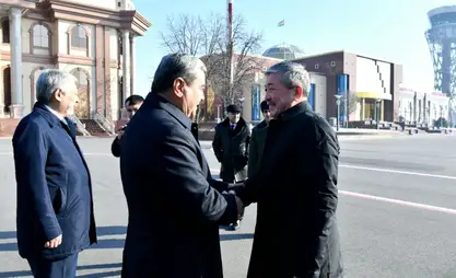 Минкаб төрагасы Адылбек Касымалиев Тажикстанга иш сапары менен келди