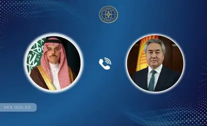 Жээнбек Кулубаев Сауд Аравия ТИМ башчысы менен телефондо сүйлөштү