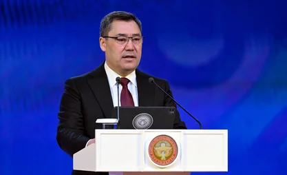 Садыр Жапаров: Кытай биздин жакын коңшубуз жана ишенимдүү өнөктөшүбүз