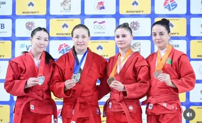 Акак Үсөн кызы самбо боюнча дүйнө кубогунда күмүш медаль утту