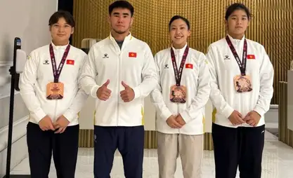 U-17. Балбан кыздар Азия чемпионатында 3 медалга ээ болду