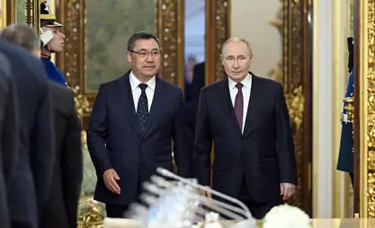 Жапаров менен Путин жолугат. Мамлекеттик сапардын программасы