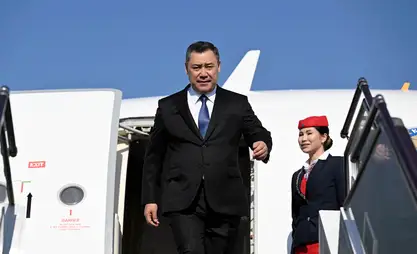 Садыр Жапаров Азербайжанга иш сапары менен барды