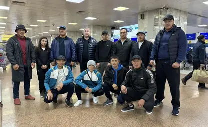 Кыргыз күрөшү боюнча улуттук курама II Дүйнөлүк оюндарга жөнөп кетти