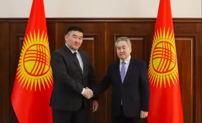 Кулубаев ШКУнун Аймактык антитеррордук түзүмүнүн Аткаруу комитетинин директору Шаршеевди кабыл алды