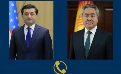 Кыргызстан менен Өзбекстан ТИМ башчылары телефондо сүйлөштү. Эмнелер талкууланды?