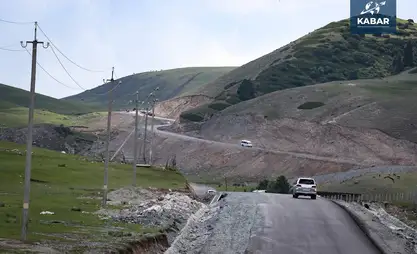 Кербенди айланып өтүүчү жолго асфальт төшөлүүдө