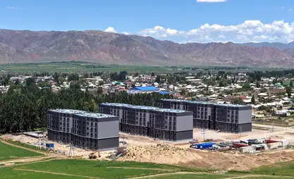 Кочкордо 217 батирлүү ипотекалык үйлөр курулуп жатат