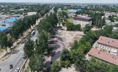 Балдар аянтчасы жана амфитеатр: Бишкекте дагы бир заманбап сейил бак пайда болот