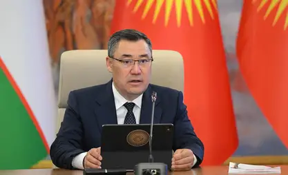 Садыр Жапаров: Кыргызстан менен Өзбекстандын кызматташтыгы жаңы деңгээлге чыгууда
