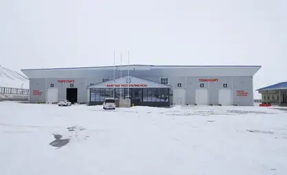 “Торугарт” өткөрмө пункту: электрондук кезек, жаңыланган инфраструктура – сүрөт
