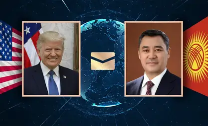 Дональд Трамп Садыр Жапаровду жана кыргыз элин Эгемендүүлүк күнү менен куттуктады