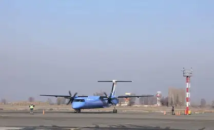 Бүрсүгүнү Asman Airlines Бишкек-Худжанд-Бишкек багыты боюнча техникалык каттам аткарат