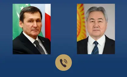 Кыргызстан менен Түркмөнстандын ТИМ башчылары сүйлөштү – талкууланган маселелер