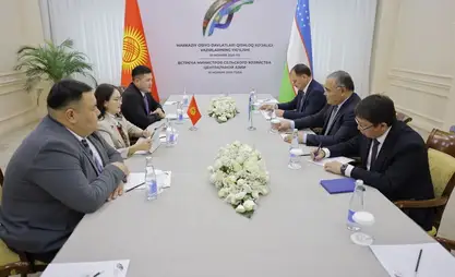 Кыргызстан менен Өзбекстан айыл чарба кызматташтыгын күчөтүүдө