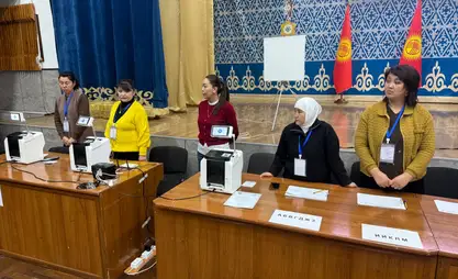 Эң жогорку активдүүлүк Манас районунда: Таласта 12:00гө карата шайлоонун жыйынтыгы