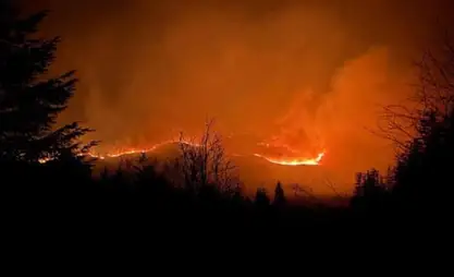Шотландияда токой өрттөрү дээрлик бир жумадан бери уланып жатат