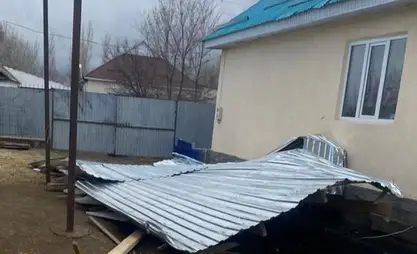 Талас облусунда шамалдан 7 турак жайга зыян келтирилген