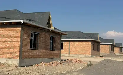 Баткендин Жаңы Достук айылында 181 үй курулууда