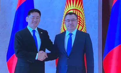 Монголиянын президентинин Кыргызстанга мамлекеттик сапары башталды