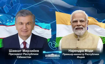 Өзбекстан менен Индия 2 млрд долларлык долбоорлорду талкуулады