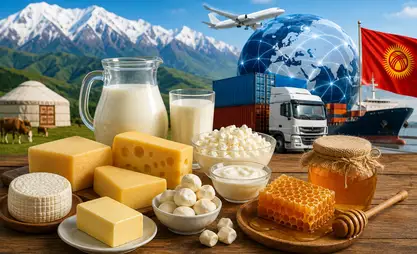 Кыргызстан 6 айда 20 миң тоннага жакын сүт продукциясын экспорттоду