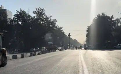 Жол оңдоо иштери. Чүй-Курманжан датка көчөлөрүнүн бир бөлүгү ачылды