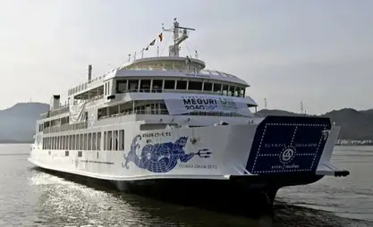 Япония дүйнөдөгү алгачкы автономдуу жүргүнчү ташуучу паромду ишке киргизди