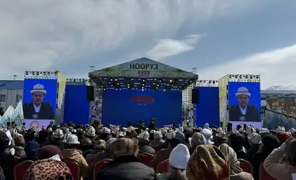 КУУнун жамааты Нарында өткөн Нооруз майрамына катышты