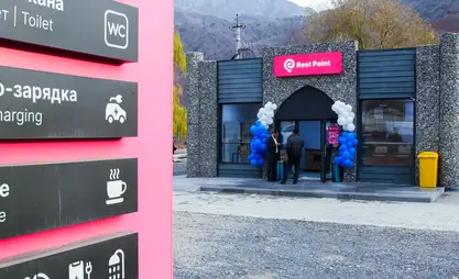 Кыргызстандын негизги унаа жолдорунун боюна Rest Point`тер курулат