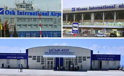 Өлкөдө жалпы 11 аэропорт бар, анын бешөө  эл аралык - Самидинов