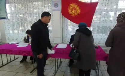 14:00гө карата Ысык-Көл облусунда добуш бергендер 15,6%ды түздү