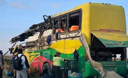 Мьянмада автобус кырсыкка учурап, 7 адам көз жумду