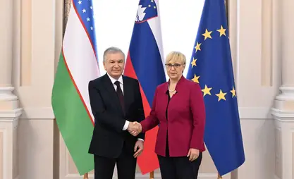 Өзбекстан менен Словения товар жүгүртүүнү 500 млн еврого жеткирүүнү көздөөдө