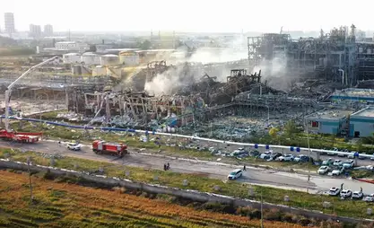 Кытайда газга ууланып беш киши каза болду