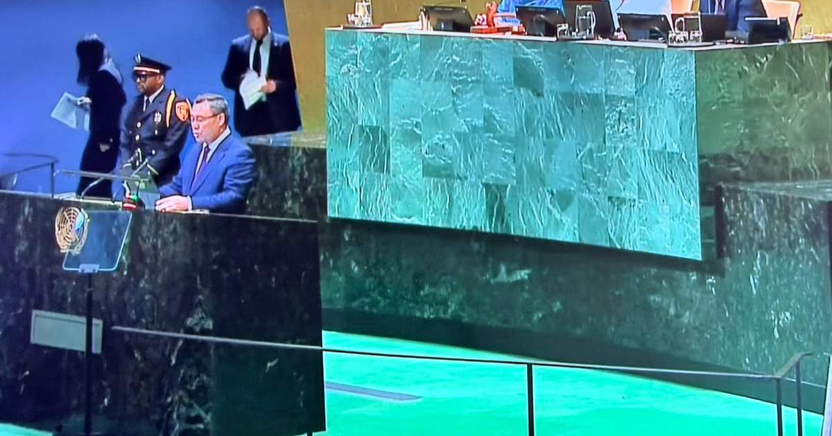 Садыр Жапаров: Санкция киргизүү укугун бир гана БУУга берүү керек