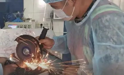 Ошто эт туурагычка колу кыпчылып калган жаран куткарылды