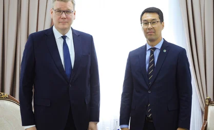 Медер Абакиров Финляндиянын элчисин кабыл алды