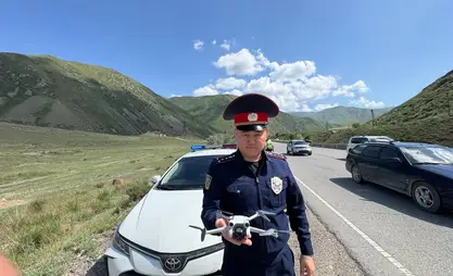 Айдоочу абайла. Ысык-Көлдө  эреже бузган айдоочулар дрон менен аныкталууда