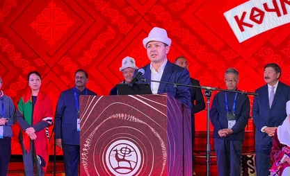 “Көчмөндөр санаты” фестивалы маданияттар ортосундагы достукту бекемдеди - Мирбек Мамбеталиев