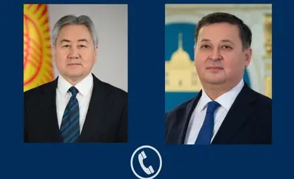 Кыргызстан менен Казакстандын ТИМ башчылары телефон аркылуу сүйлөштү