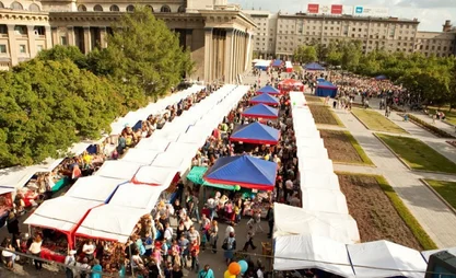 Новосибирск шаарында кыргыз товарларынын жарманкеси өтөт