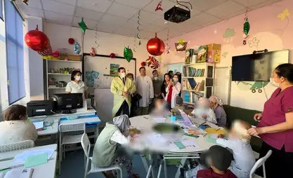 Бир ката бир өмүргө тете. Жаңы министр ишин балдар онкологиясынан баштады