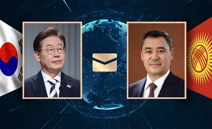 Садыр Жапаров Ли Чжэ Мёнду Кореянын президенти болуп шайланышы менен куттуктады