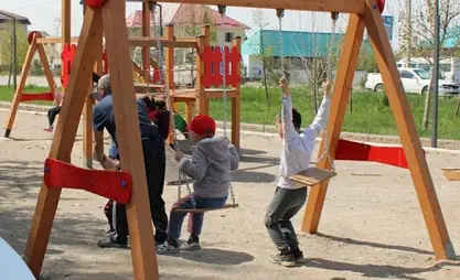 Ош шаарында 200 жерге балдар аянтчалары курулат